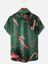 Men's Christmas Funny Graphic Short Sleeve Hawaiian Shirt